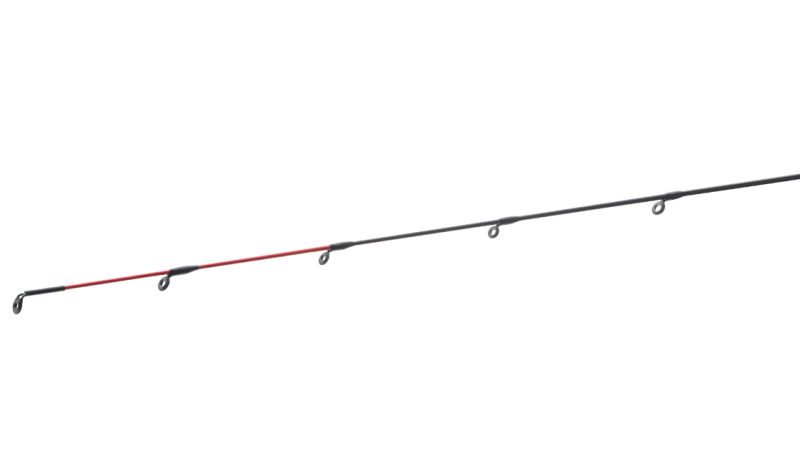 Фидер въдица DAIWA '23 NINJA X FEEDER - 3.60m/3.90m - черна и червена риболовна въдица.