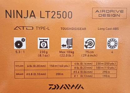 Макара с преден аванс DAIWA 23 NINJA LT