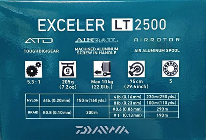 Макара с преден аванс - DAIWA EXCELER LT 20
