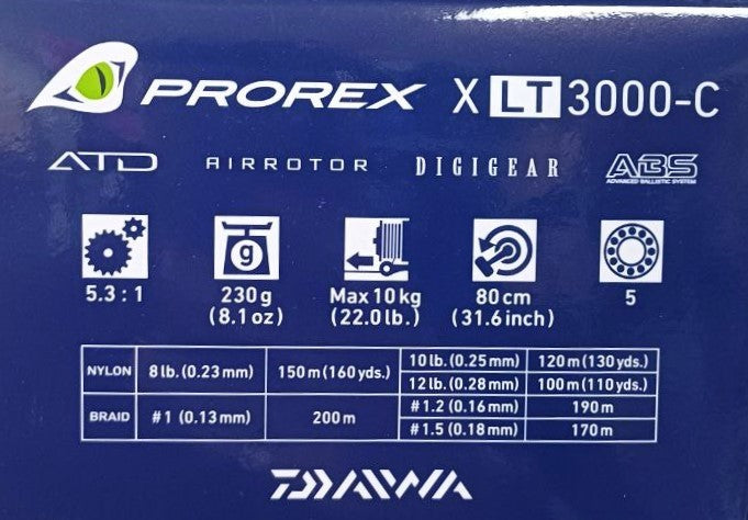 Макара с преден аванс - DAIWA '18 PROREX X LT