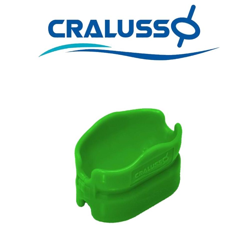 Преса за Method хранилки CRALUSSO SHELL METHOD MOULD - GREEN (CR-3352) в зелено, вид отгоре.
