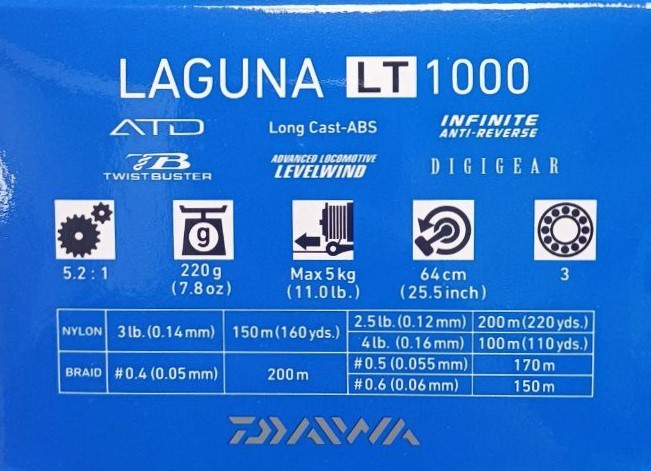 Макара Daiwa '20 LAGUNA LT