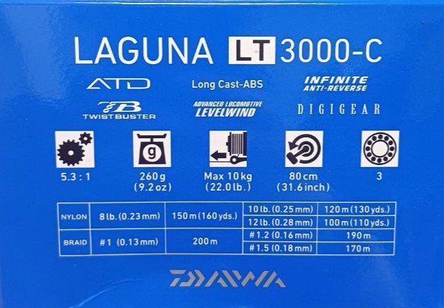 Макара Daiwa '20 LAGUNA LT