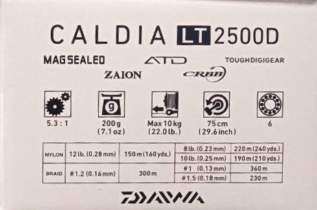 Макара с преден аванс Daiwa 18 CALDIA LT