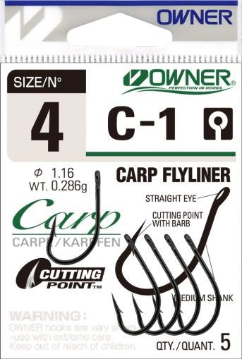 Куки OWNER CARP TAFF FLYLINER CT-1