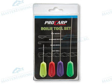 Комплект шаранджийски инструменти за протеинови топчета - CORMORAN PRO CARP BOILIE TOOL SET с игли и инструменти за шарански монтажи.