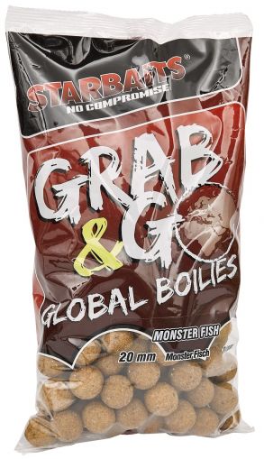 Протеинови топчета STARBAITS BOILIES G&G - 1KG - MEGA FISH - 20MM