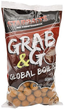 Протеинови топчета STARBAITS BOILIES G&G - 1KG - SCOPEX - 20MM