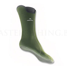 Дълги неопренови чорапи CORMORAN NEOPRENE BOOTS SOCKS - Модел 9425 в зелен цвят с гумено ходило