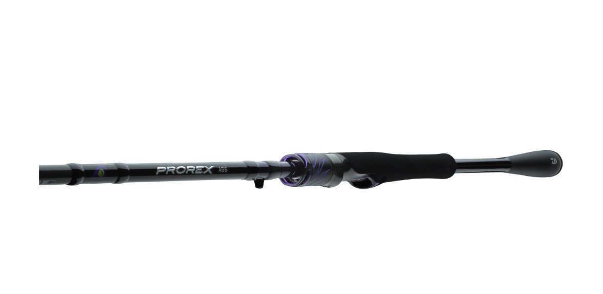 Спининг въдици DAIWA 25 PROREX AGS SPIN - изображение на висококачествена риболовна въдица с ергономична дръжка.