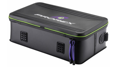 Чанта за примамки DAIWA PROREX LURE STORAGE BAG XL с дебел EVA материал и много пространство за аксесоари.