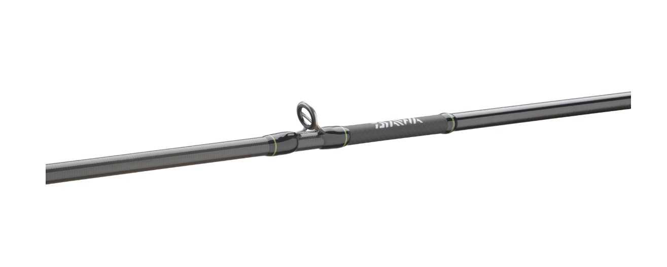 Кастинг спинингова въдица Daiwa 24 PROREX XR FINESSE CASTER - 2.20m/5-14gr, детайл на корпуса и водач.