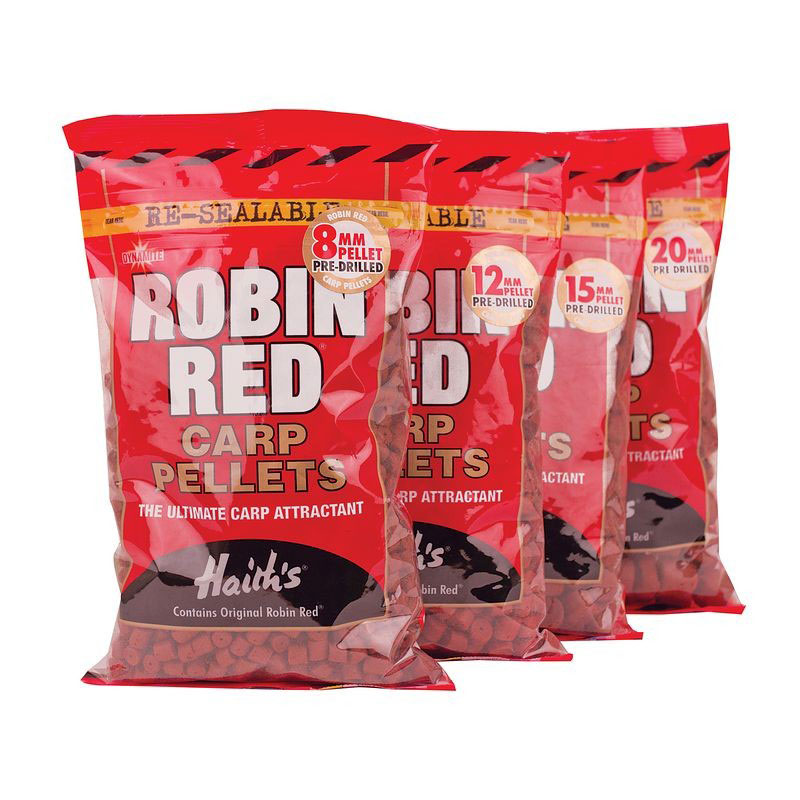 Пелети Dynamite baits Robin Red Carp Pellets - 900гр