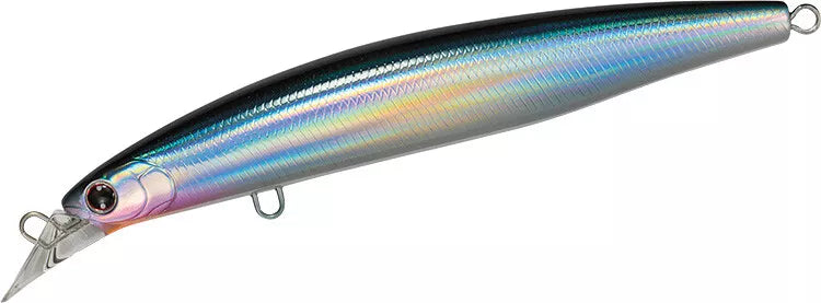 Воблер DAIWA Shoreline Shiner Z LH 130F - HD / 13cm/26gr - Floating, блестяща повърхност и аеродинамичен дизайн.