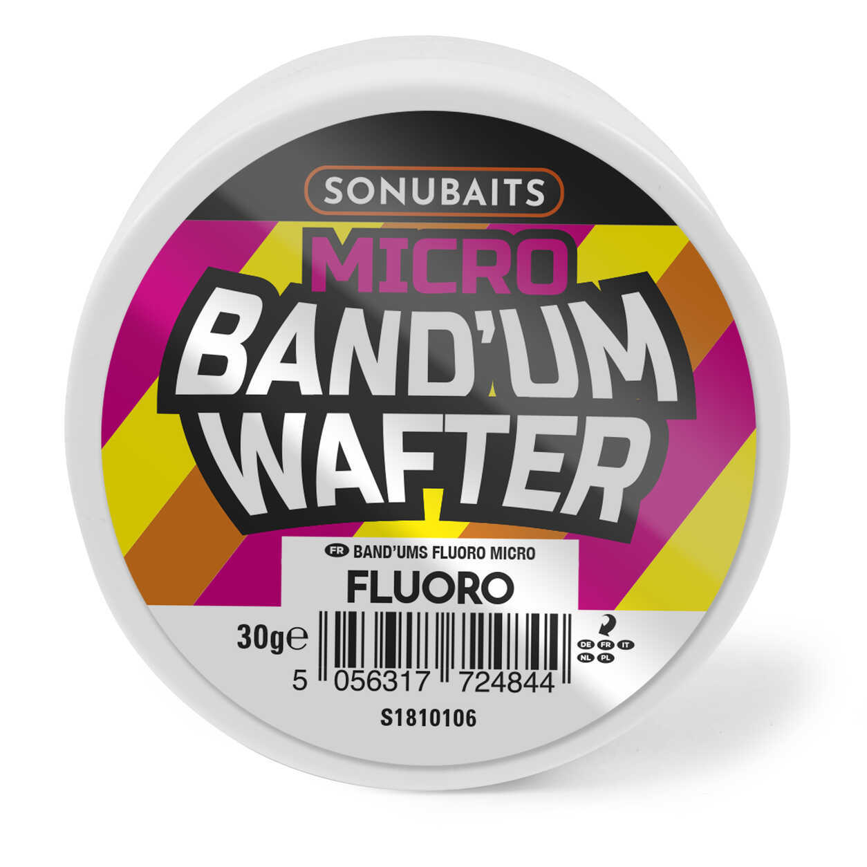 Балансирани дъмбели SONUBAITS Micro Band'Um Wafter - Fluoro