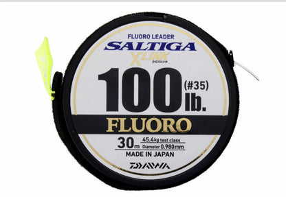 Флуорокарбонов лидер - DAIWA SALTIGA XLINK Fluorocarbon Leader 30м
