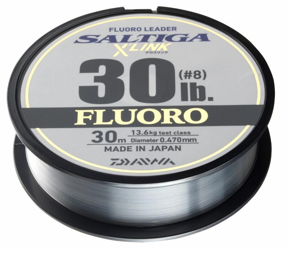 Флуорокарбонов лидер - DAIWA SALTIGA XLINK Fluorocarbon Leader 30м