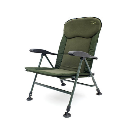Сгъваем стол DAIWA Black Widow Adjustable Arm Chair