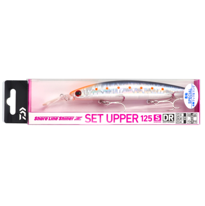 Морски воблер DAIWA Shore Line Shiner Z Set Upper AOMONO SP 125S-DR - 12.5cm/26.5gr
