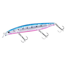 Морски воблер DAIWA Shoreline Shiner Z Vertice R Laser Impact 125S - Sinking - 12.5cm/23gr с 3 тройки и атрактивен дизайн.