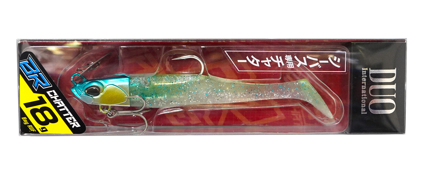 Силиконова примамка с джиг глава Duo BAY RUF CHATTER SHAD - 8.9cm/18.0gr в опаковка.