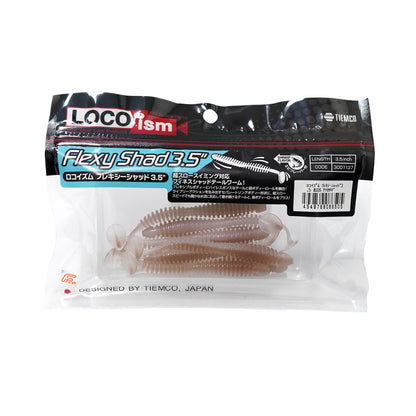 Силиконови примамки TIEMCO LOCOISM FLEXY SHAD - 8.9cm / 7 броя в опаковка
