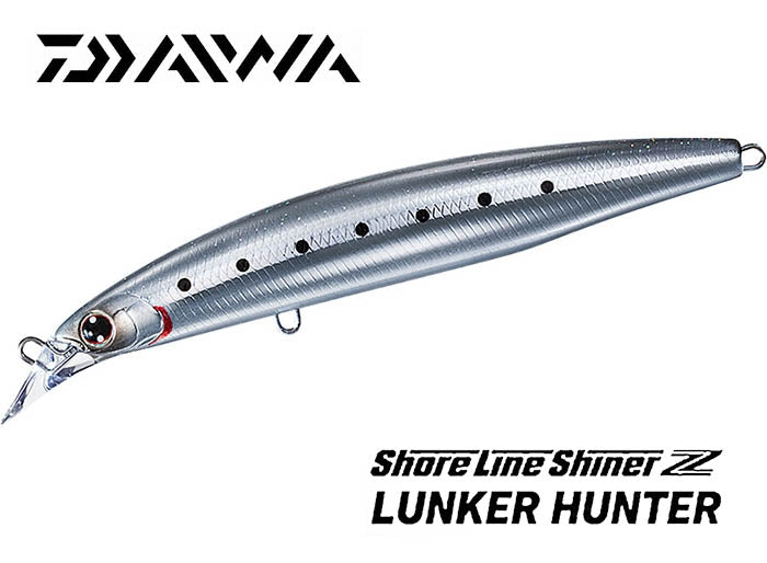 Воблер DAIWA Shoreline Shiner Z LH 130F - HD / 13cm/26gr - Floating в цвят Glitter Sardines, тип примамка за риболов.