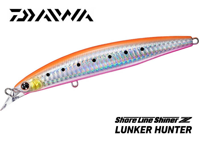 Воблер DAIWA Shoreline Shiner Z LH 130F - HD / 13cm/26gr - Floating в цвят Orange Sardines с безшумна магнитна система и висока производителност.