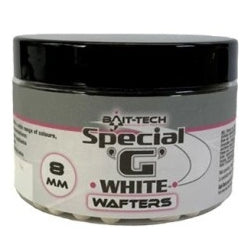 Балансини дъмбели (Wafters) BAIT-TECH Special G 8mm - 100g (различни видове) в бял цвят.