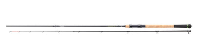 Спининг въдица DAIWA 25 MEGAFORCE CATFISH BAITFISH - 2.70m/120gr на фона на бял фон.