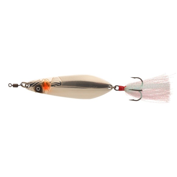 Клатушка DAIWA STEEZ SPOON - 7 см, спиннинг, рыболовная снасть с тройником и искусственной приманкой.
