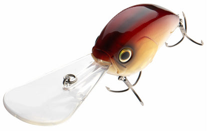 Воблер DAIWA STEEZ CRANK 500F-DR - 7.0cm/27.8gr, фидерная приманка для рыбалки, цвет красно-желтый.