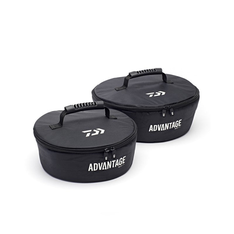 Термо чанта Daiwa ADVANTAGE THERMAL BUCKET BAGS - 12/18L - комплект черни термични чанти за риболов