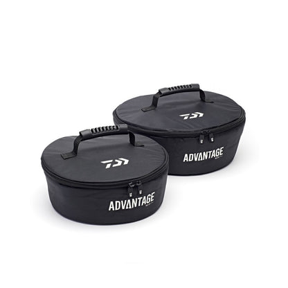 Термо чанта Daiwa ADVANTAGE THERMAL BUCKET BAGS - 12/18L - комплект черни термични чанти за риболов