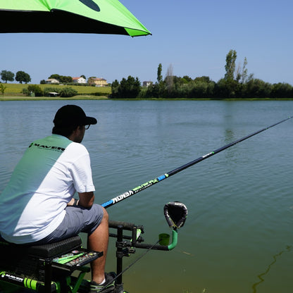 Риболов с Щека MAVER POLE VENOM MARGIN 10M + MINI EXT /Модел 2026/ под чадър до вода