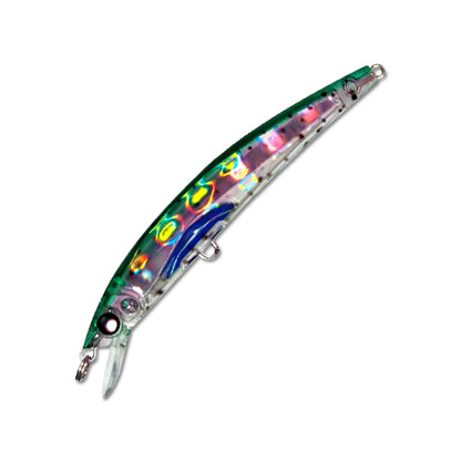 Морски воблер YO-ZURI F979 Crystal Minnow 3D 90S - 9.0cm/10gr с 3D покритие и кристално изкрящо покритие