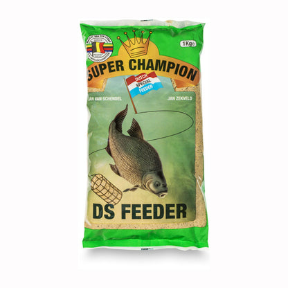 Захранка Van Den Eynde DS FEEDER - 1kg, Super Champion Feeder за риболов с фидер, ядков микс, уникален аромат