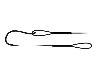 Стоманен повод за щука с кука ZEBCO Trophy Steel Trace 1x7 - Single Hook - 60cm/9kg