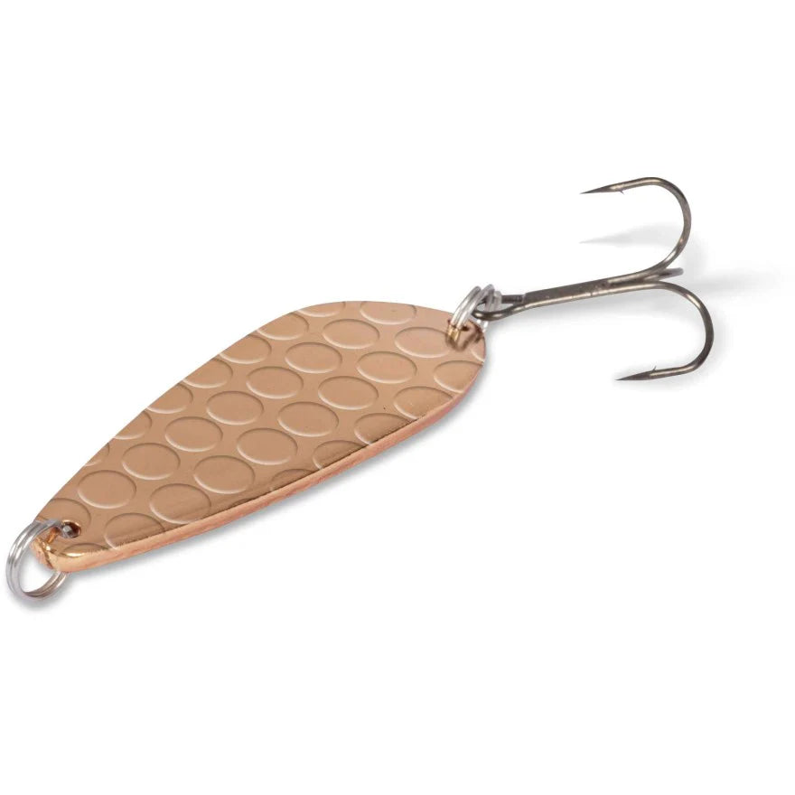Клатушка ZEBCO Trophy Z-Slim - 6.1cm/15gr COPPER/RED, с тройна кука и лакатушеща игра.