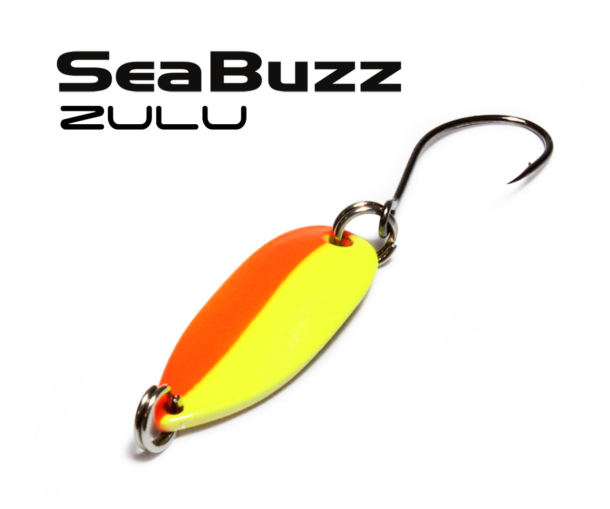 Микроклатушка Sea Buzz Area Zulu - 23мм/2гр, идеална за риболов на пъстърва и хищни риби.